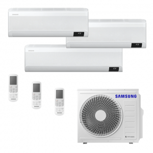 Ar Condicionado Multi-Split Samsung Wind Free Inverter 48.000 BTU/h (3x  9.000 e 2x 12.000) Quente/Frio 220v - STR Ar Condicionado